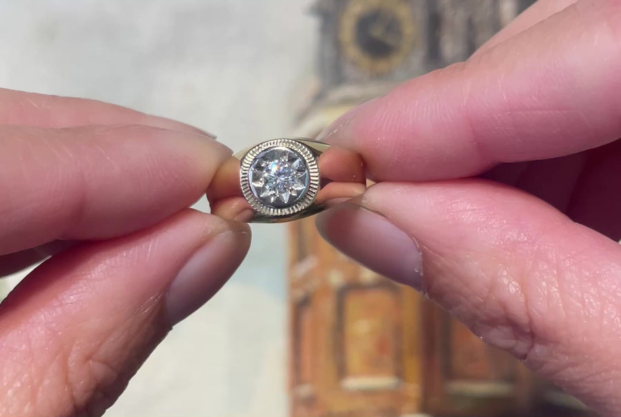Diamond ring in 18 carat gold
