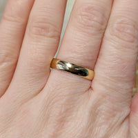 Vintage 14 carat gold wedding band-wedding rings-The Antique Ring Shop